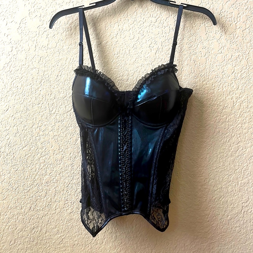 Black lace top